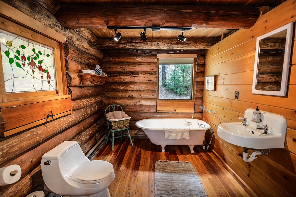 clean bathroom
